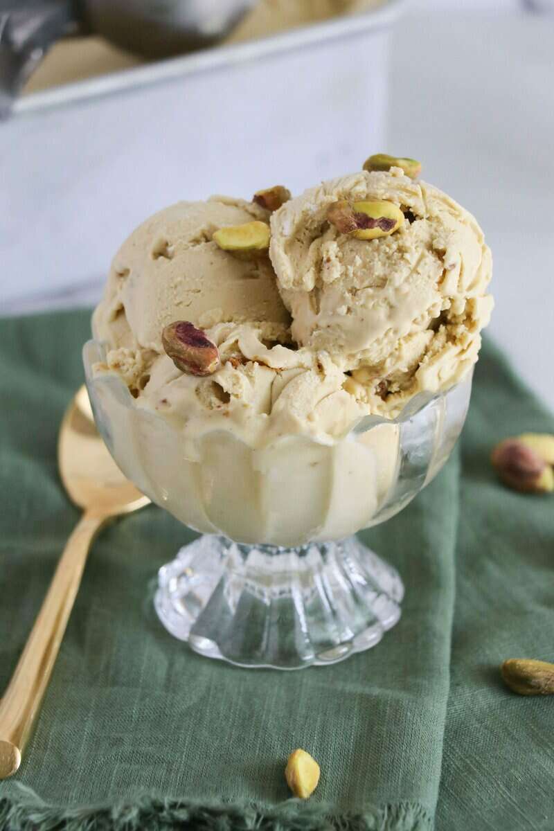 Gelato al Pistacchio senza gelatiera