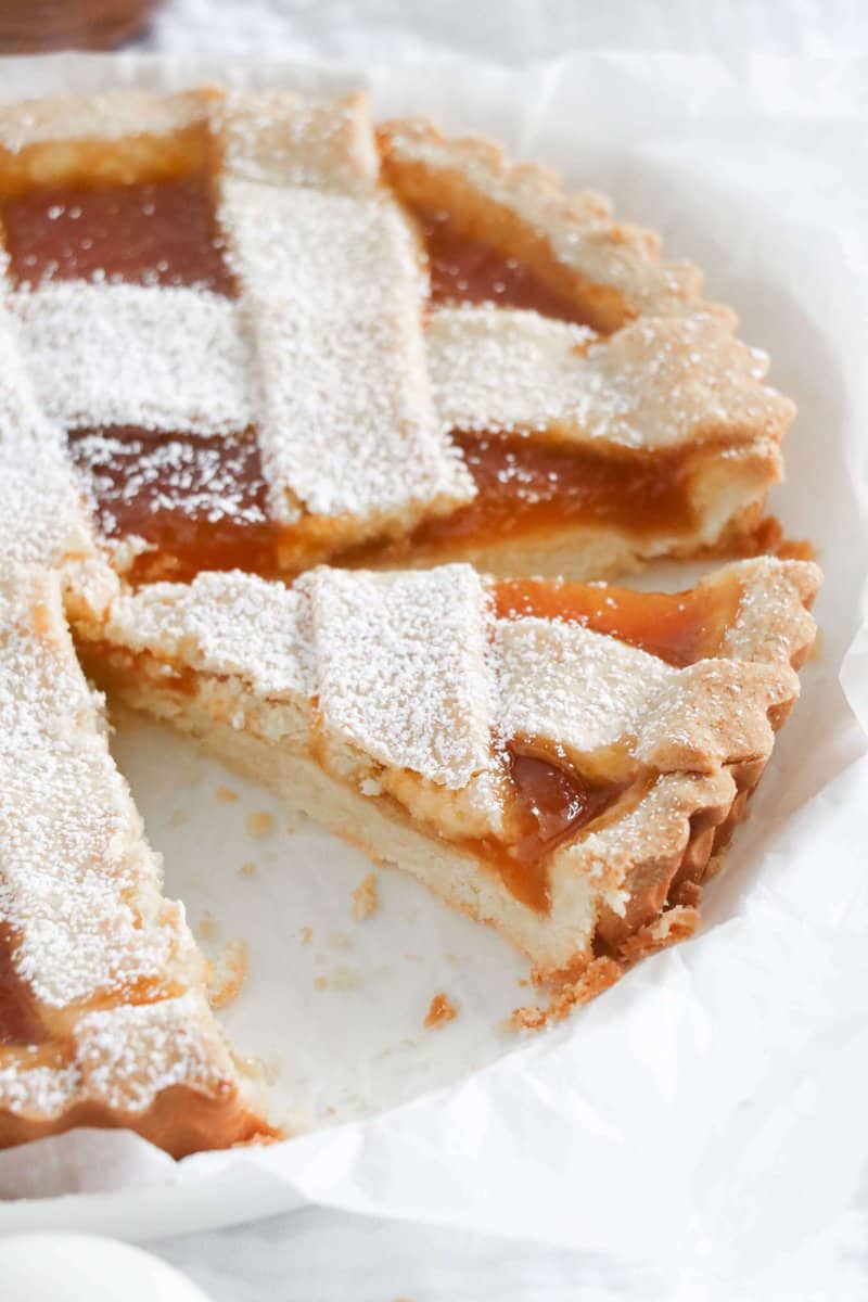 Crostata alla Marmellata di Albicocche